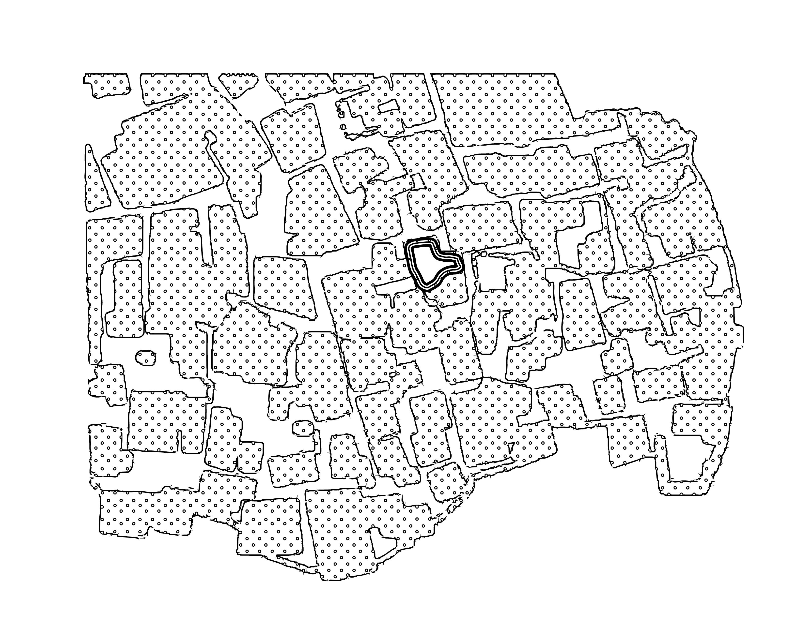 A typical traditional quarter, shown in this house location plan from the early ‘80s, showing how, as Iona Craig said in the conversation, buildings are "tightly packed, so sharing walls.... When a bomb drops on one of those houses, more often than not the houses on either side tumble down as well. The devastation is much greater, the risk to civilians is much greater. Unlike a concrete house, it’s very unlikely that you will be pulling people out alive from a house that has been bombed that is traditionally built, that is from mud bricks."